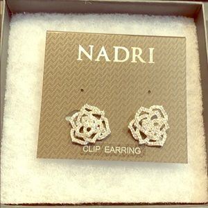 Nadri clip in earrings New from Bloomingdales